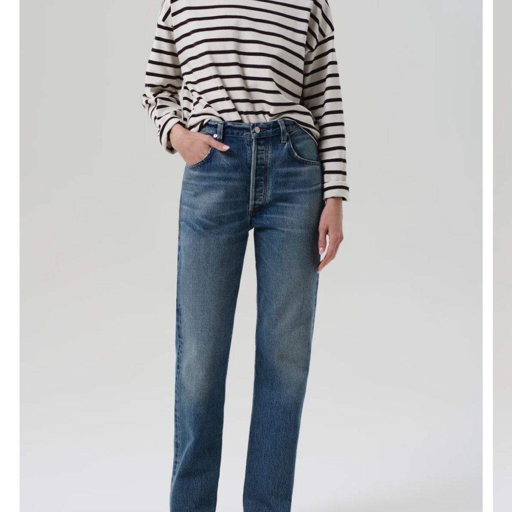 Citizens of Humanity Barretta Relaxed Straight Fit High-Waisted Jeans